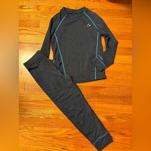 Paradox Like New Merino Wool Blend Base Layer Set Size 4/5